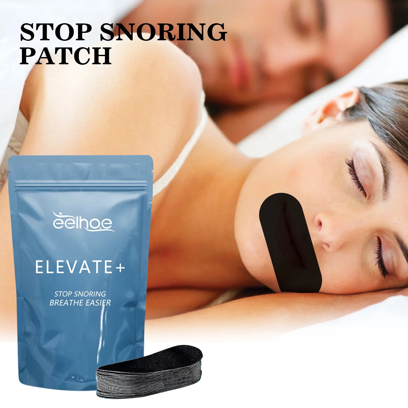 Stop Snoring Patch Nose Breathing Correction Improve Sleeping Promoting Better Breath Portable Night Sleep Mouth Orthosis Tape